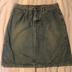 Jean skirt